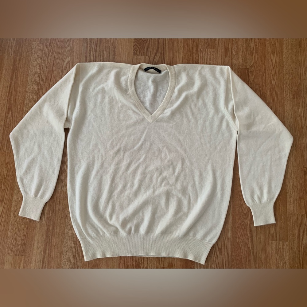 100% cashmere women's sweater XL